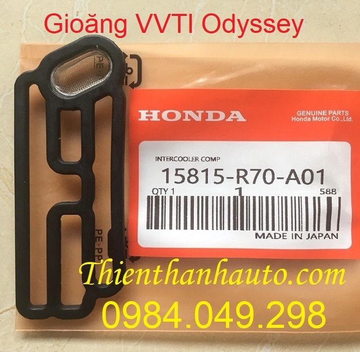 Gioăng lưới lọc dầu van VVTI Honda Odyssey 2004-2010 - Sản phẩm của Honda Japan - 15815R70A01