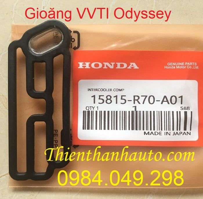 Gioăng lưới lọc dầu van VVTI Honda Odyssey 2004-2010 - Sản phẩm của Honda Japan - 15815R70A01