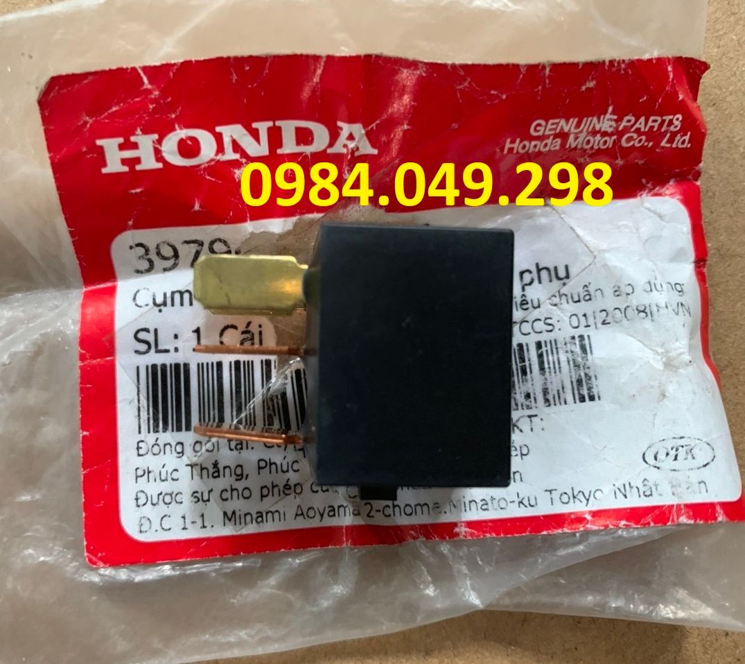 Rơ le phun nhiên liệu - Relay Honda Civic, CRV, Accord - Mã SP: 39794SDAA05