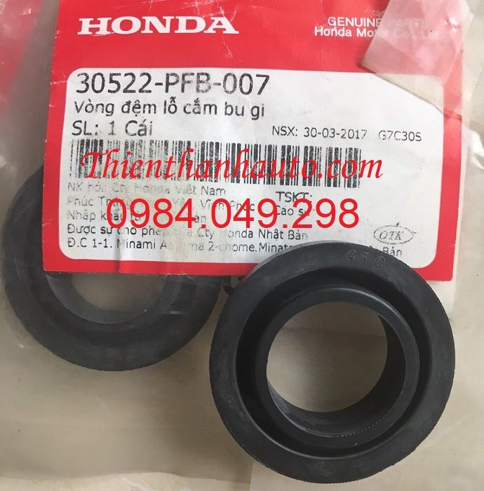 Phớt - gioăng bugi Acura MDX 2008-2009-2010 chính hãng - 30522PFB007