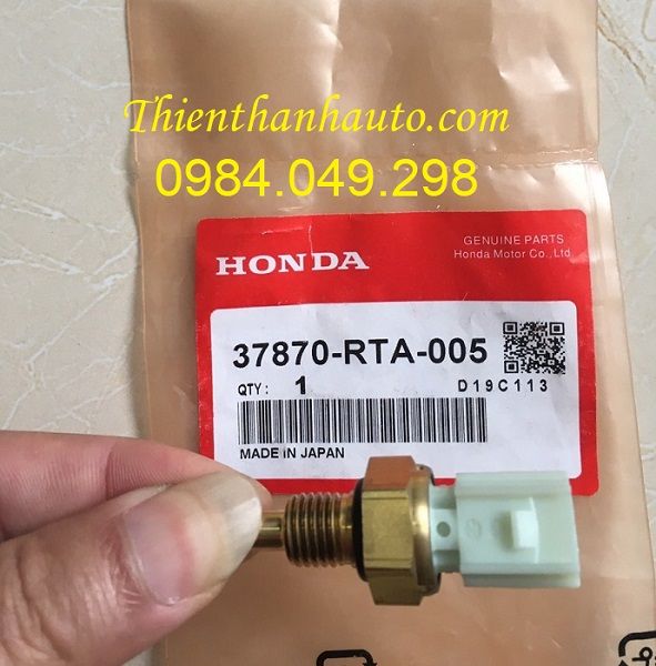 Cảm biến nhiệt độ nước làm mát ECT Honda Accord 2008-2009-2010 - 37870RTA005-Honda Nhật