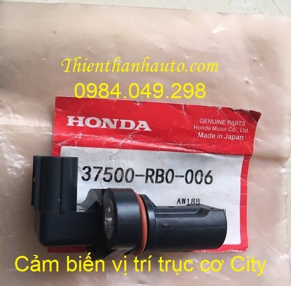 Cảm biến vị trí trục cơ Honda City - nhập khẩu từ Honda Japan -37500RB0006- Thienthanhauto.com