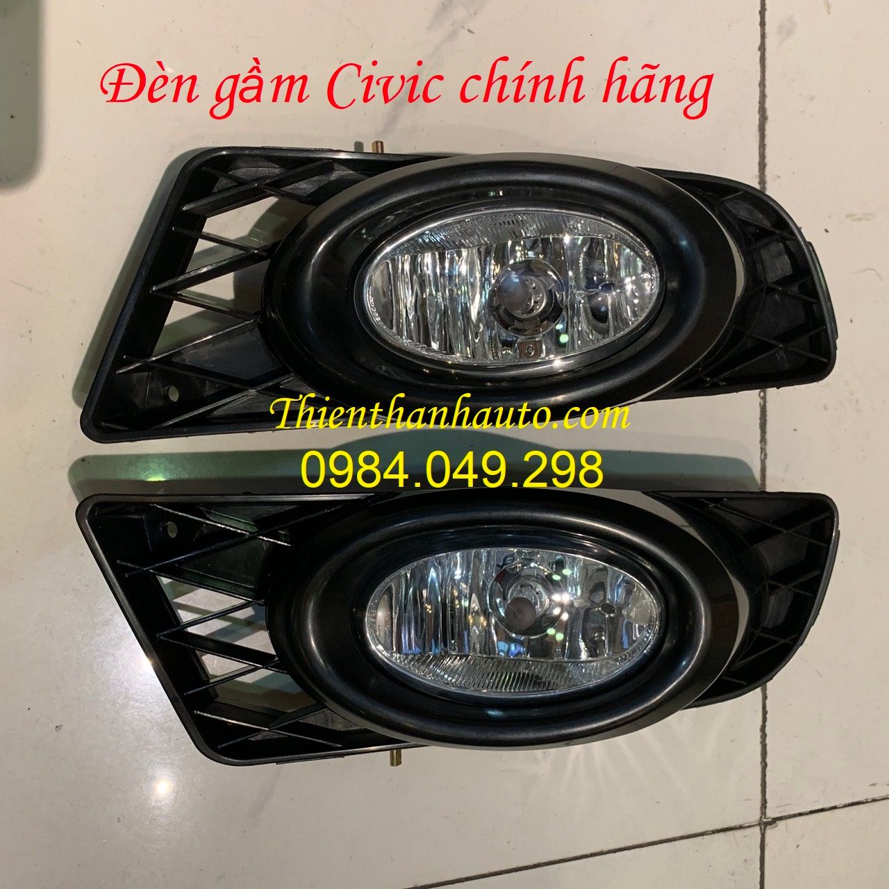 Đèn gầm - đèn sương mù Honda Civic 2006-07-08-09-10-11-2012 - Nhập khẩu chính hãng - Phụ tùng ô tô Thiên Thanh