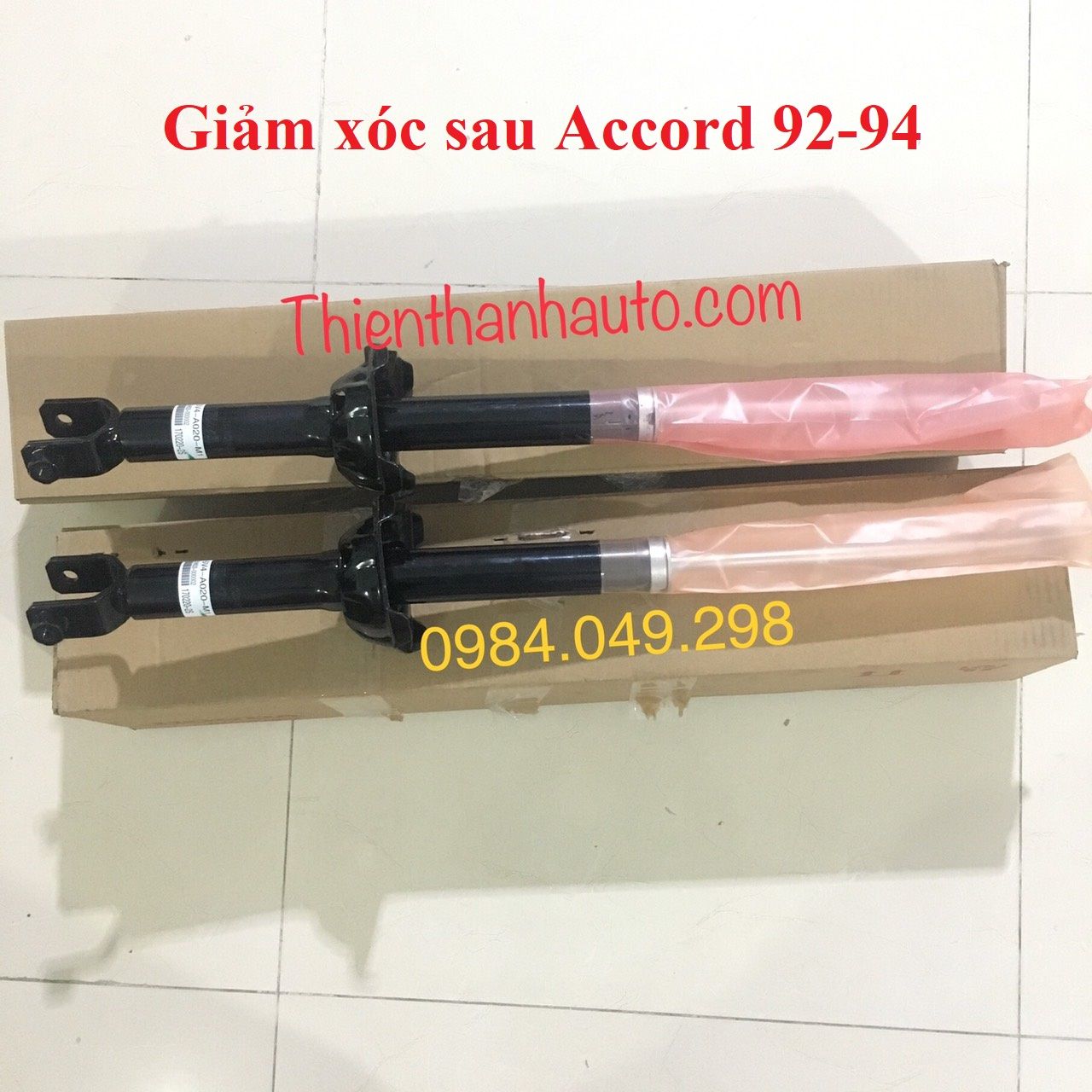 Giảm xóc - phuộc nhún sau Honda Accord 1992-1994 - Hàng Honda Nhật - Phụ tùng ô tô Thiên Thanh