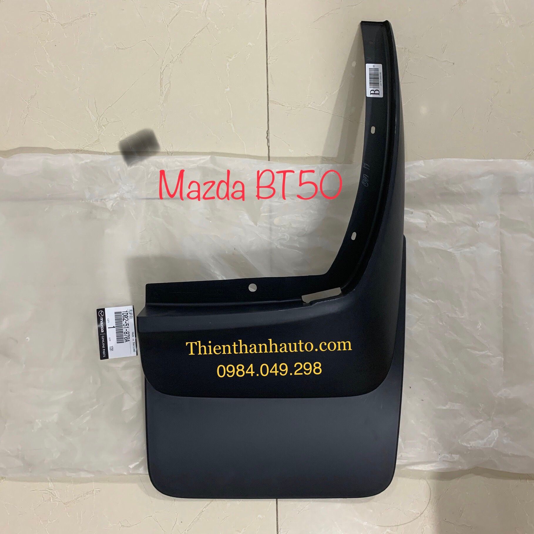 Chắn bùn bánh xe sau Mazda BT50 chính hãng đời 2019-2021- Phụ tùng ô tô Thiên Thanh