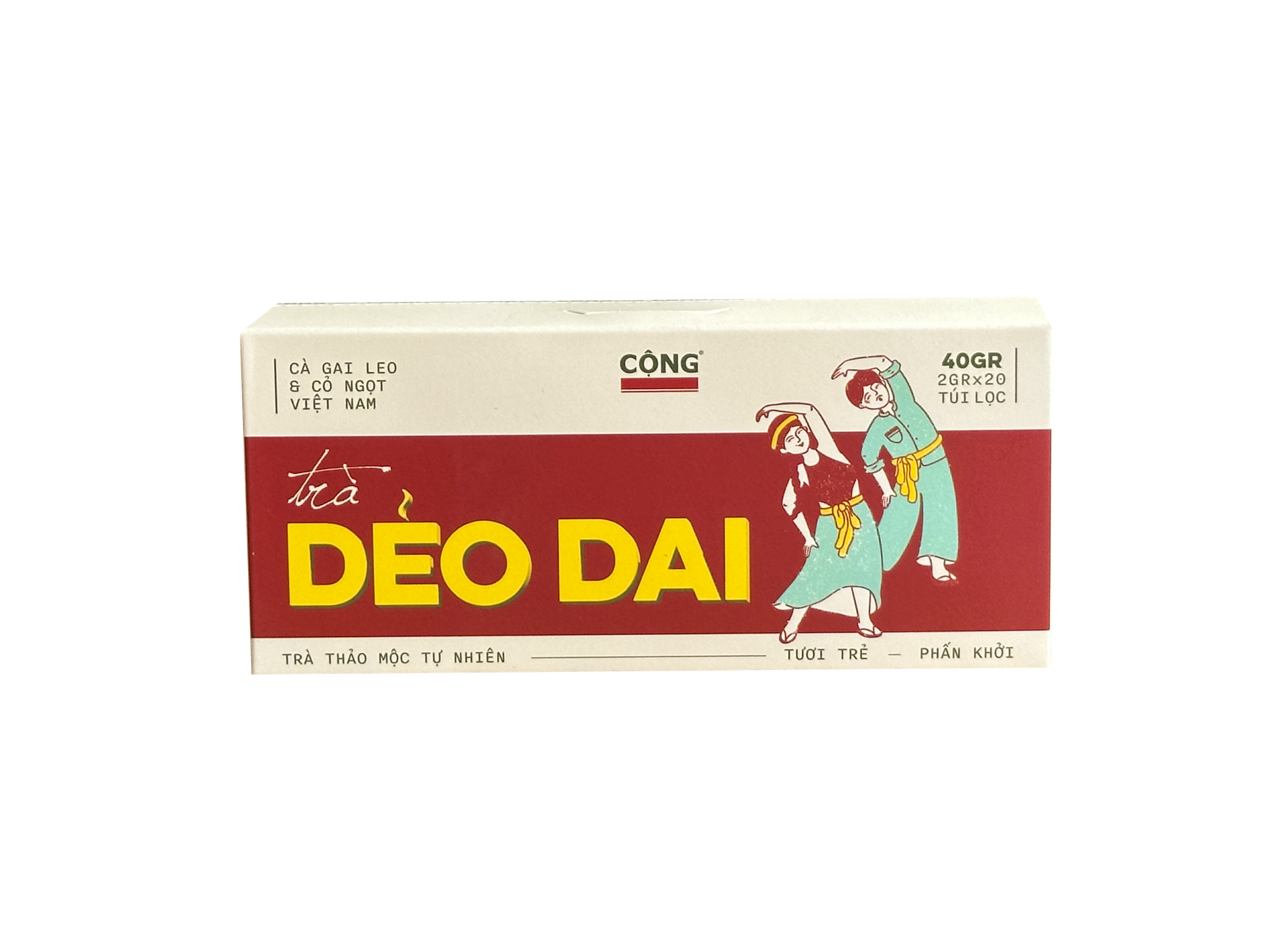  Trà Dẻo Dai túi lọc (cà gai leo và cỏ ngọt) 