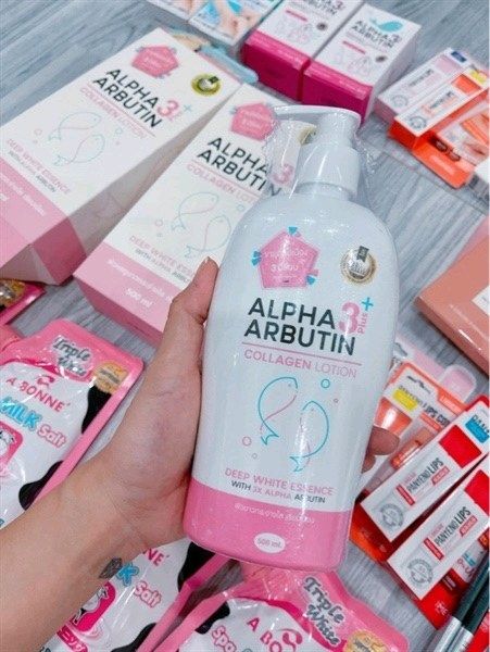  Dưỡng thể Alpha Arbutin 5+ plus vit c lotion 500ml 
