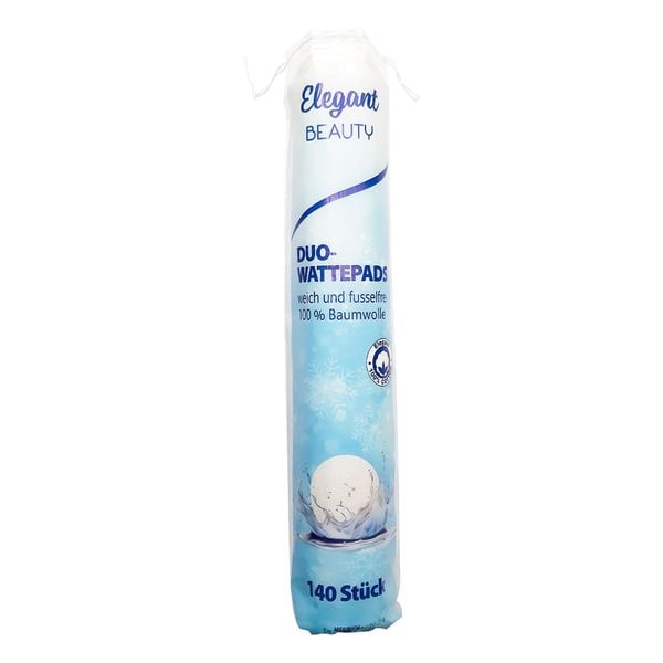  Bông tẩy trang tròn Elegant beauty 140 miếng 