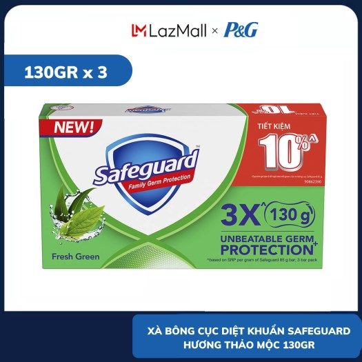  Xà bông cục Safeguatd sét 3 cục 