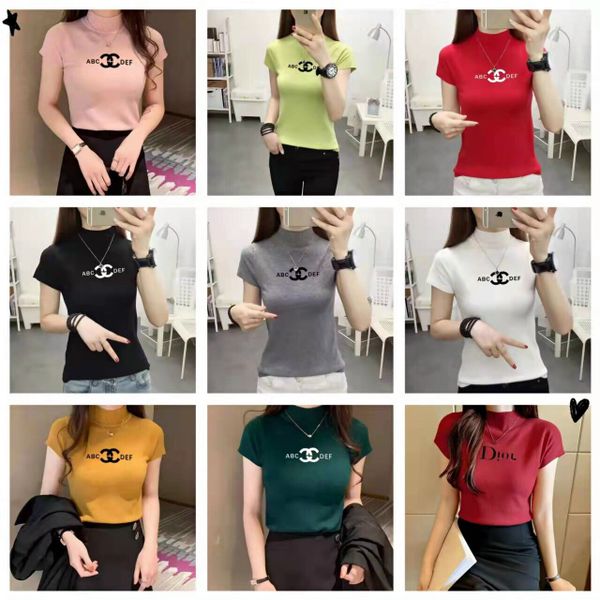  Áo thun len tay ngắn 