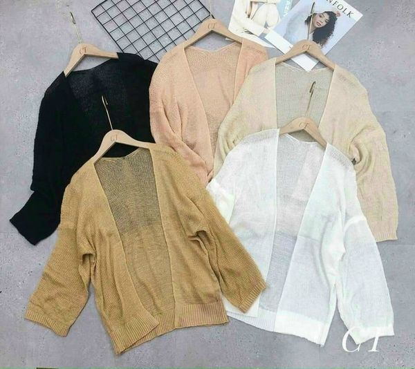  Áo khoác len nhẹ 