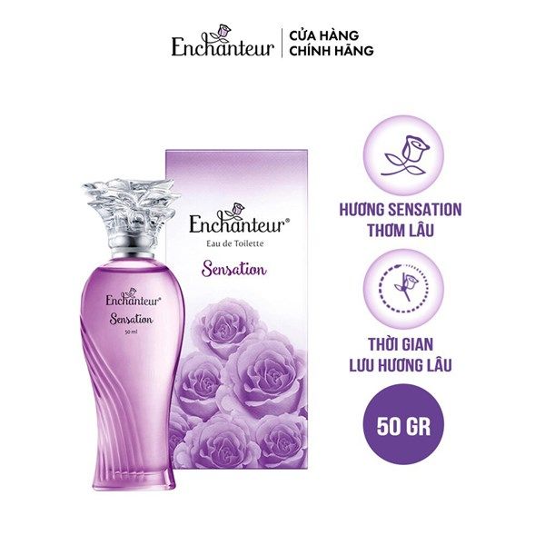  Nước hoa cao cấp Enchanteur Sensation 50ml 