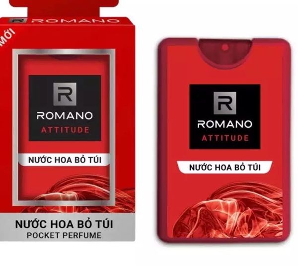  nước hoa bỏ túi Romano đỏ 