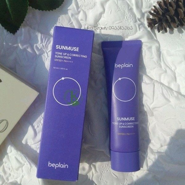  Beplain_kem chống nắng sunmuse tone up & correcting sunscreen 50ml 