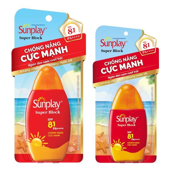  Sữa Chống Nắng Rohto Sunplay Super Block SPF81 - 30g 