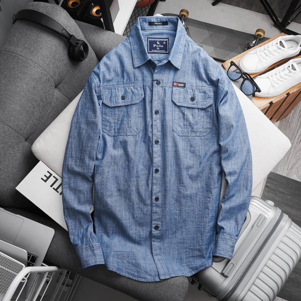  Áo sơ mi Jean nam 