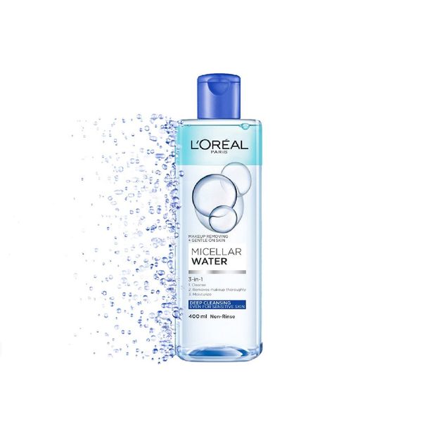 Nước tẩy trang L'oréal 400ml dành cho da trang điểm đậm 