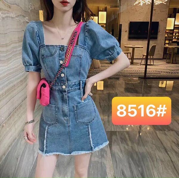  Đầm jeans nữ 