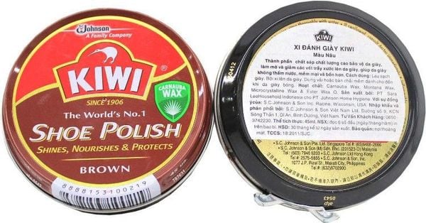  XI ĐÁNH GIẦY PASTE 45ML MÀU NÂU 