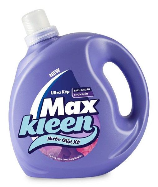  Nước Giặt Xả MaxKleen Hương Nước Hoa Huyền Diệu 2,4kg 