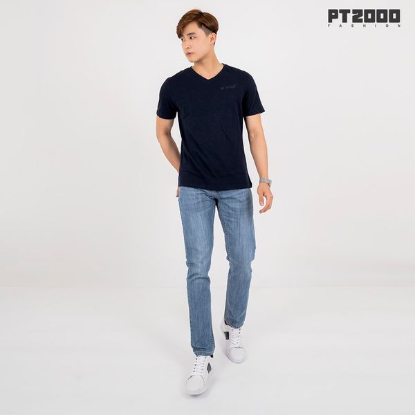  Áo thun PT2000 nam cổ tim 