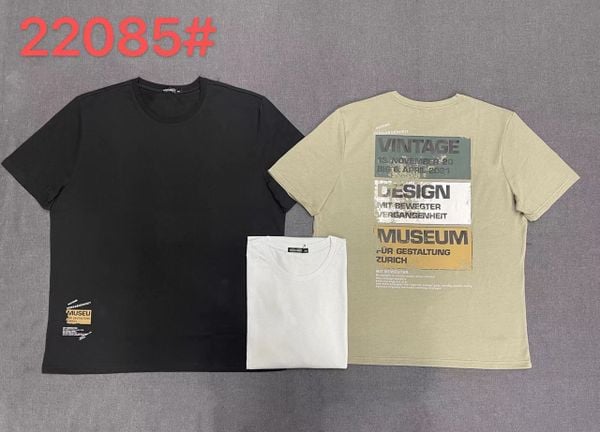  Áo thun cổ tròn form rộng 