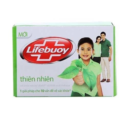  Xà bông cục Lifebuoy Diệt khuẩn Thiên Nhiên 90g  