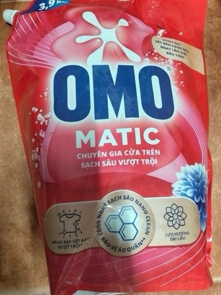  Omo nuoc giat MG cua tren sach sau vuot troi 3.9kg 