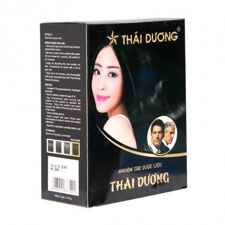  Gói Thuốc nhuộm tóc dược liệu Thái Dương 10g 