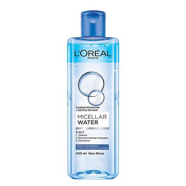  Nước tẩy trang L'oréal 3 in 1 dành cho da hỗn hợp và da dầu 400ml 