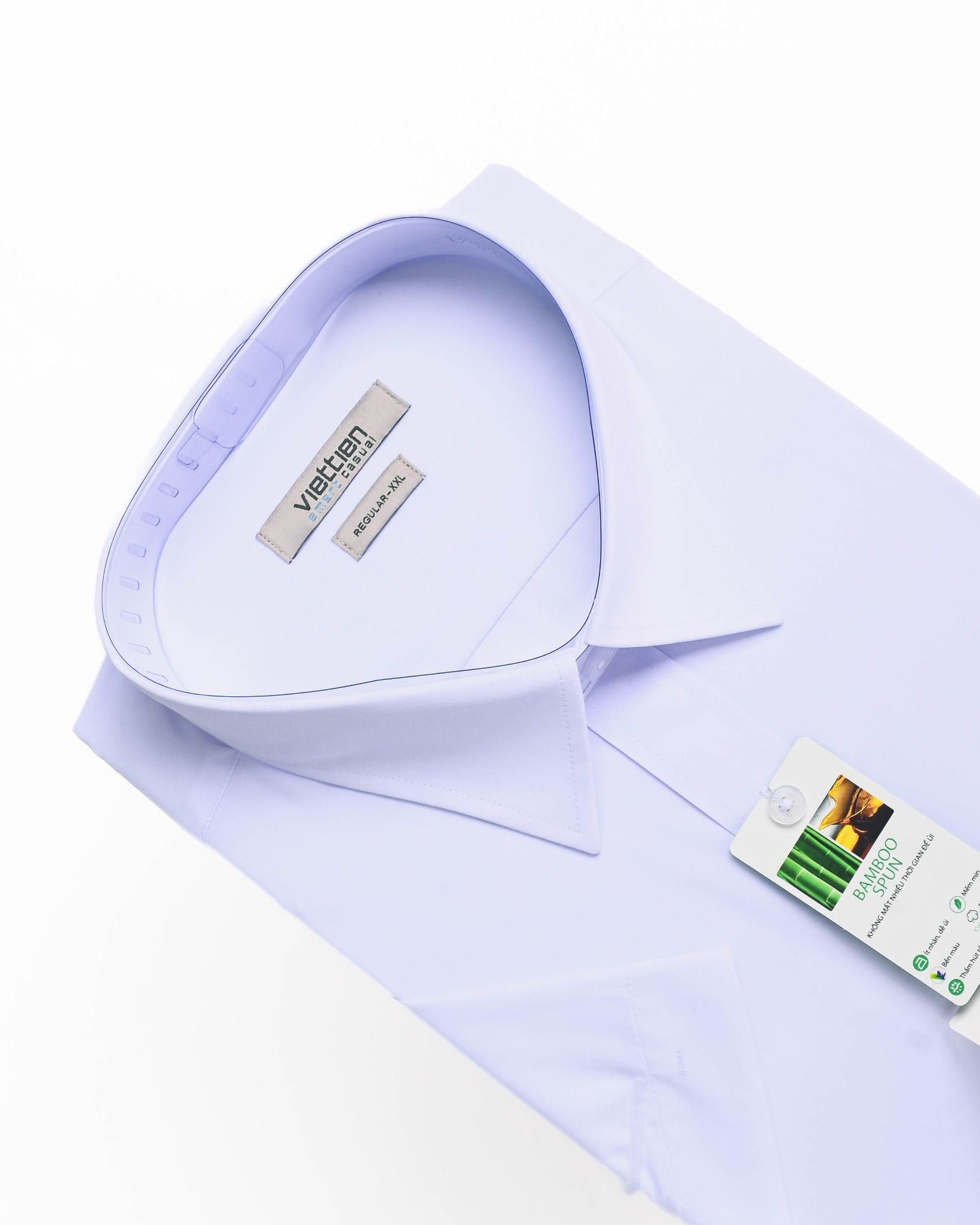  Áo sơ mi tay ngắn Việt Tiến 