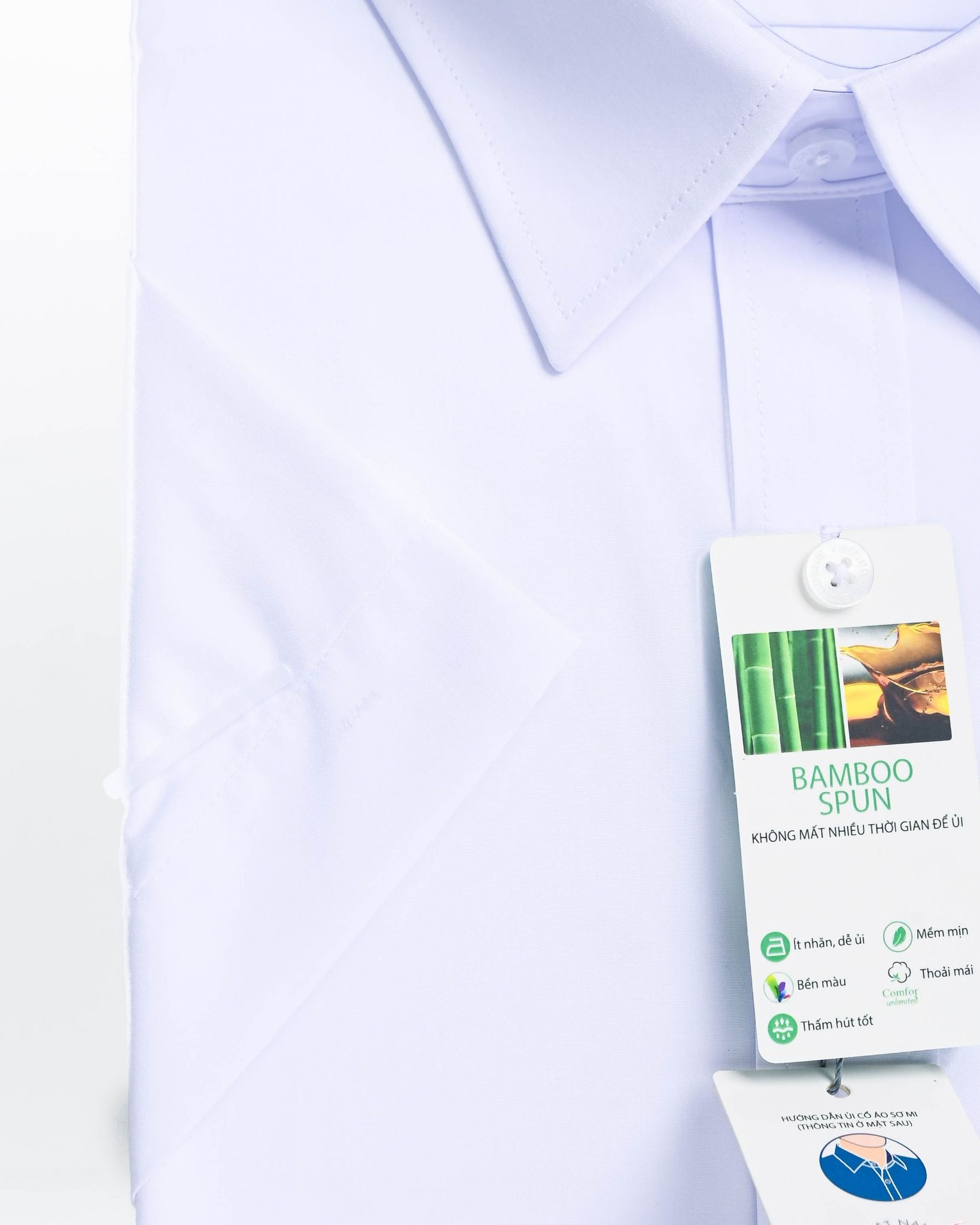  Áo sơ mi tay ngắn Việt Tiến 