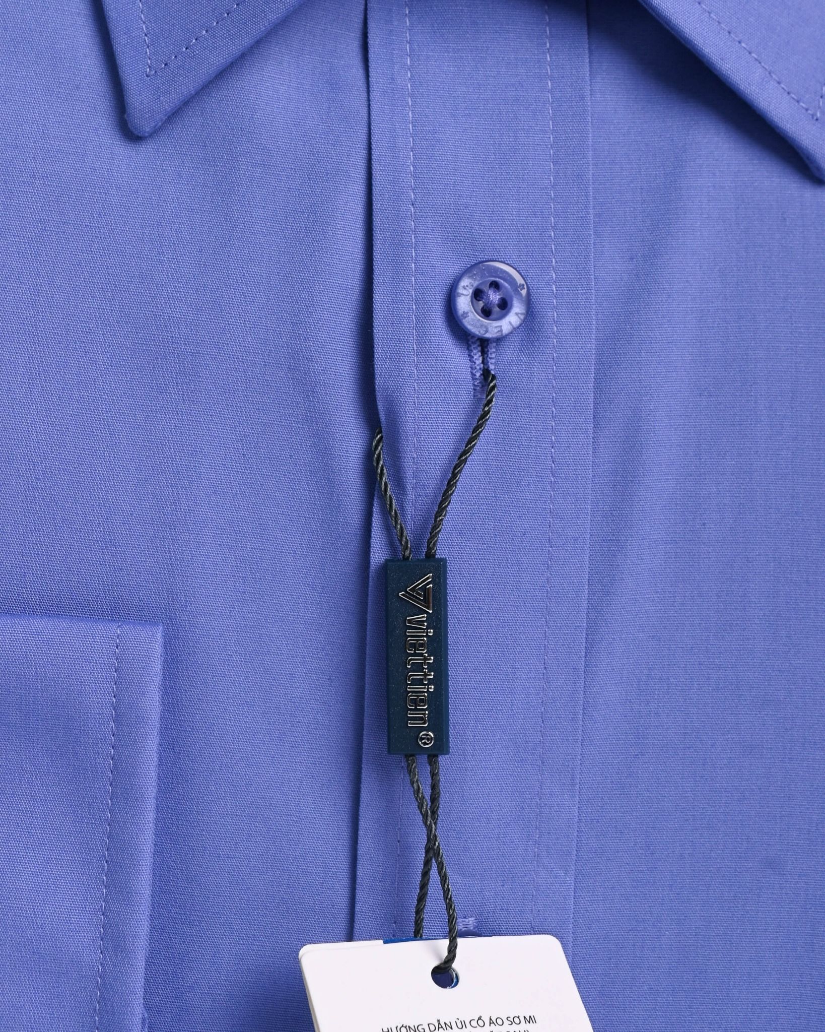  Áo sơ mi Việt Tiến tay dài (màu Bill) 