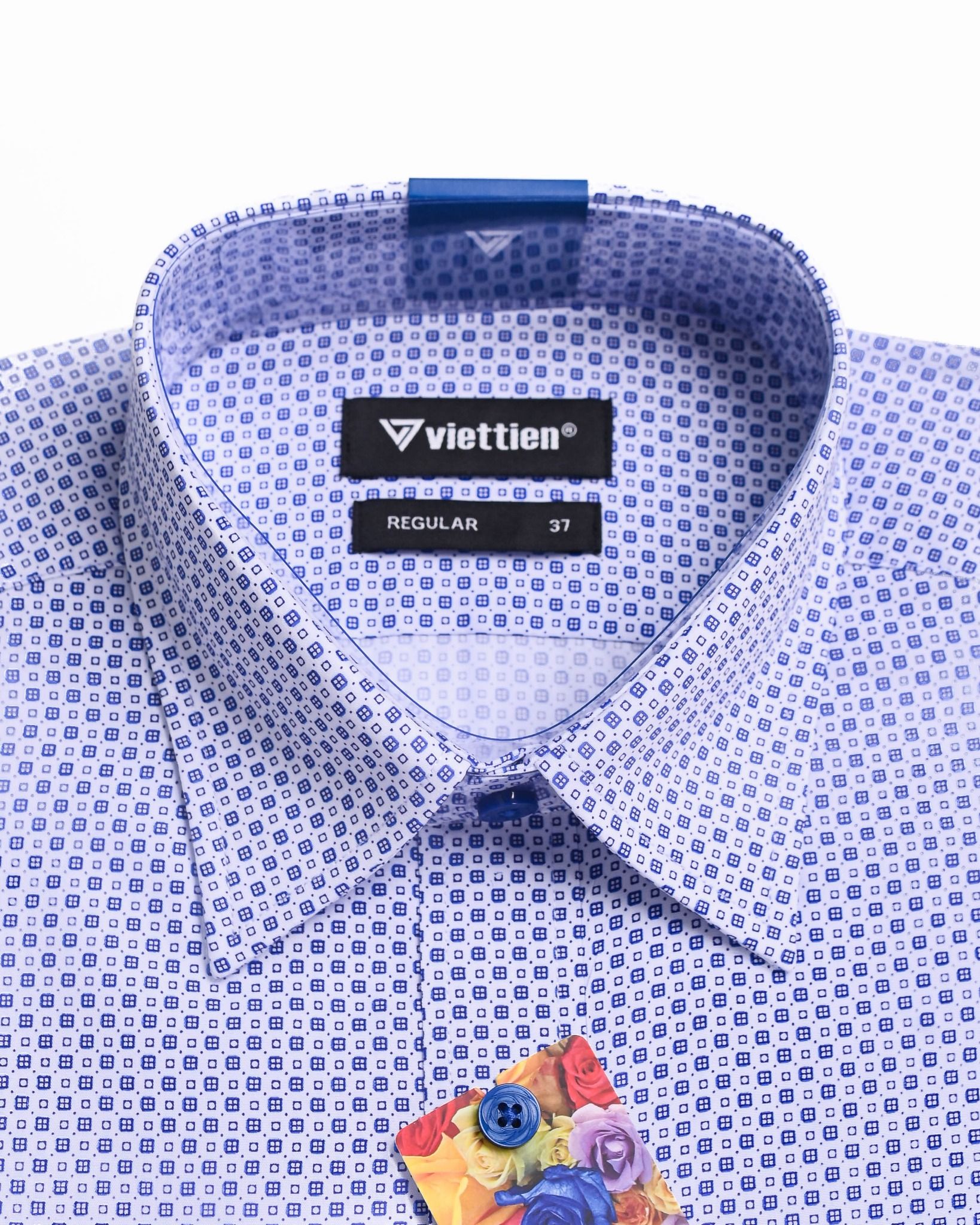  Áo sơ mi tay dài Việt Tiến 