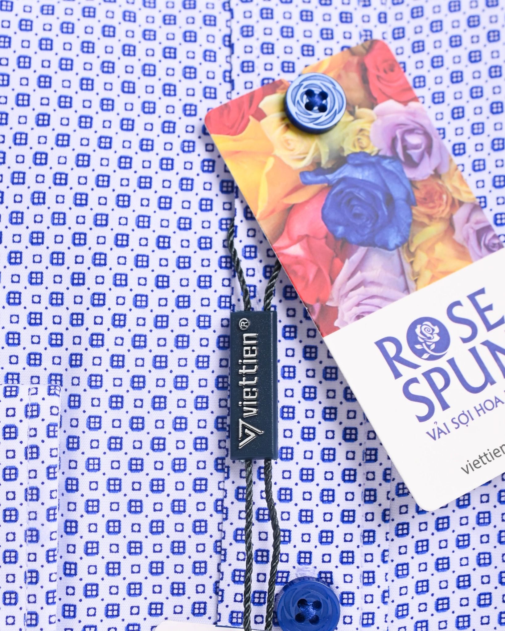  Áo sơ mi tay dài Việt Tiến 