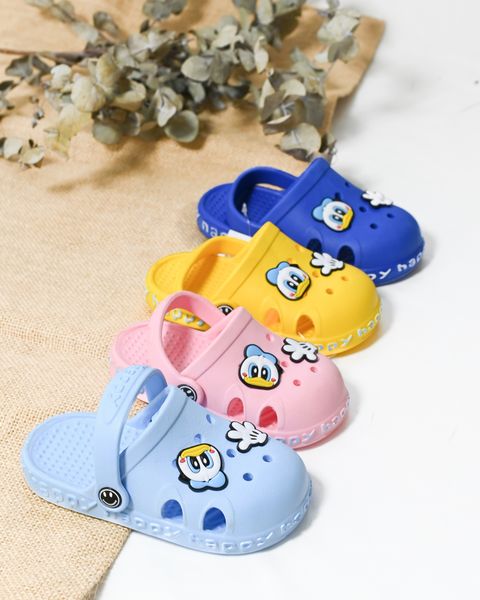  Dép nhựa bít đầu trẻ em 