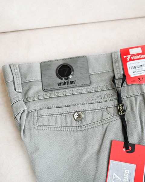  Quần dài kaki nam Vĩnh Tiến không ly (size 35-40) 
