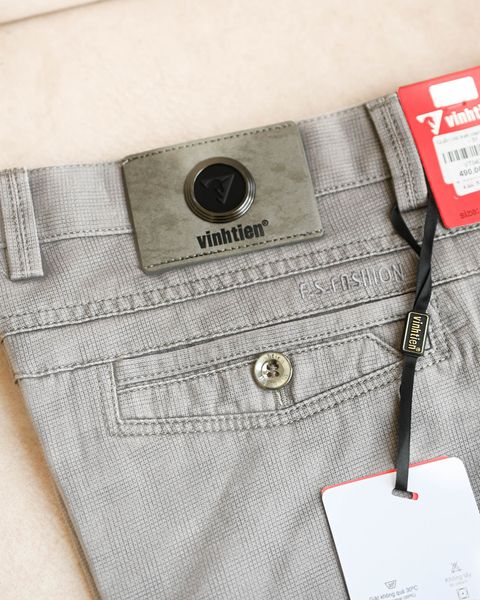  Quần dài kaki nam Vĩnh Tiến (size 35-40) không ly 