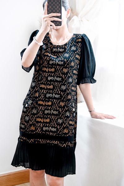  Đầm nữ dáng xuông 