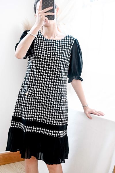  Đầm nữ dáng xuông 