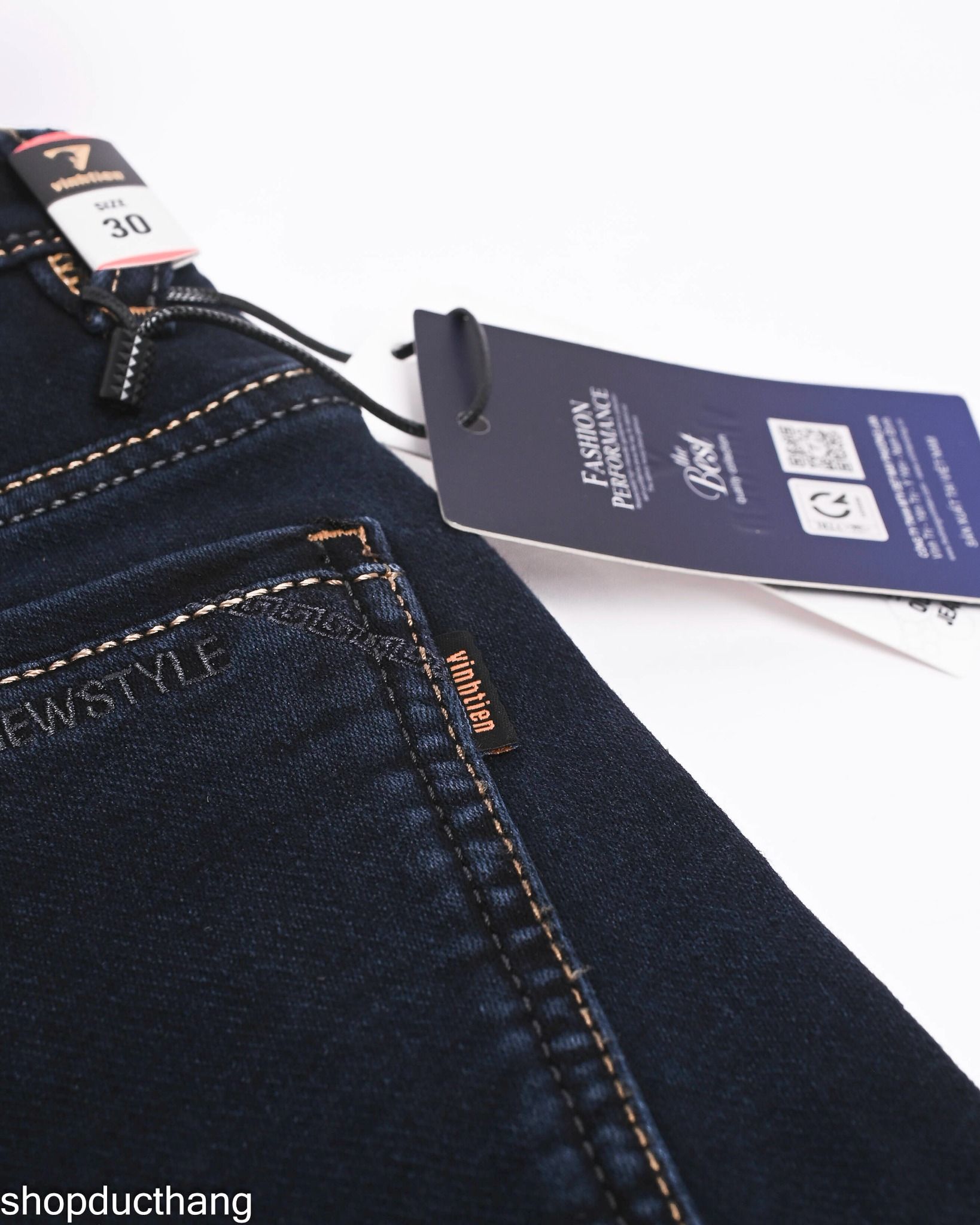  Quần Jeans Cotton Vĩnh Tiến Cao Cấp 