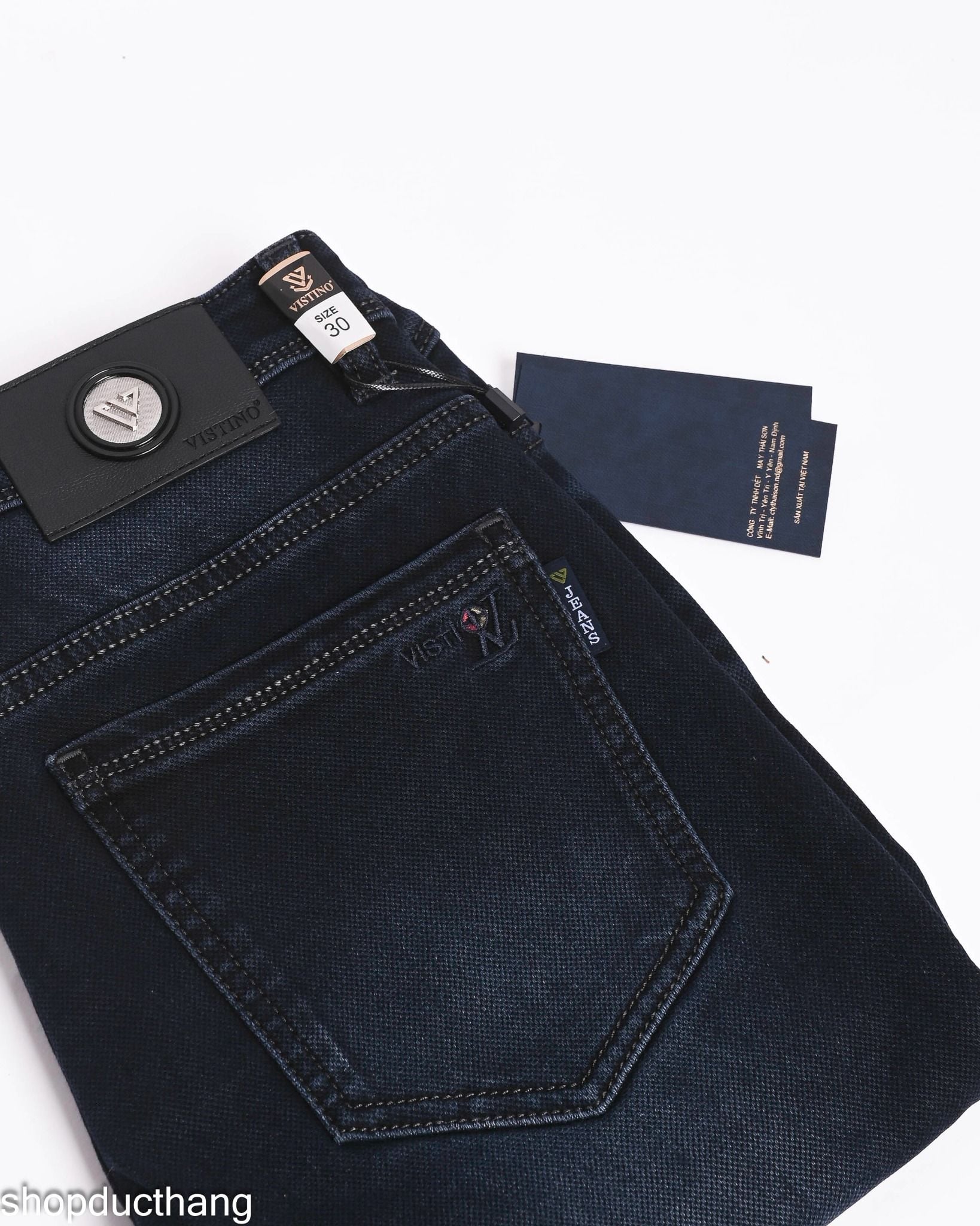  Quần Jeans Cotton Vĩnh Tiến Cao Cấp 