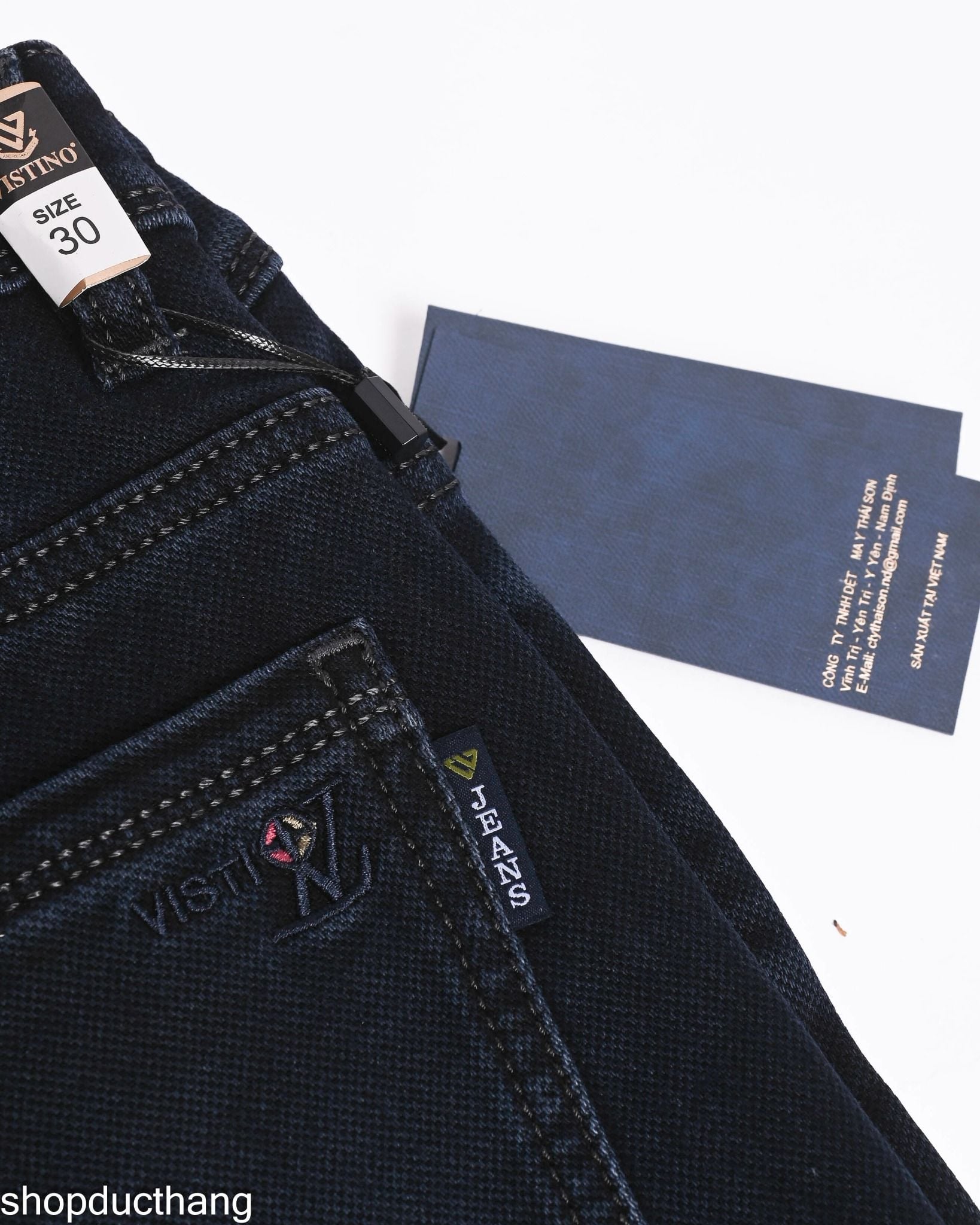  Quần Jeans Cotton Vĩnh Tiến Cao Cấp 