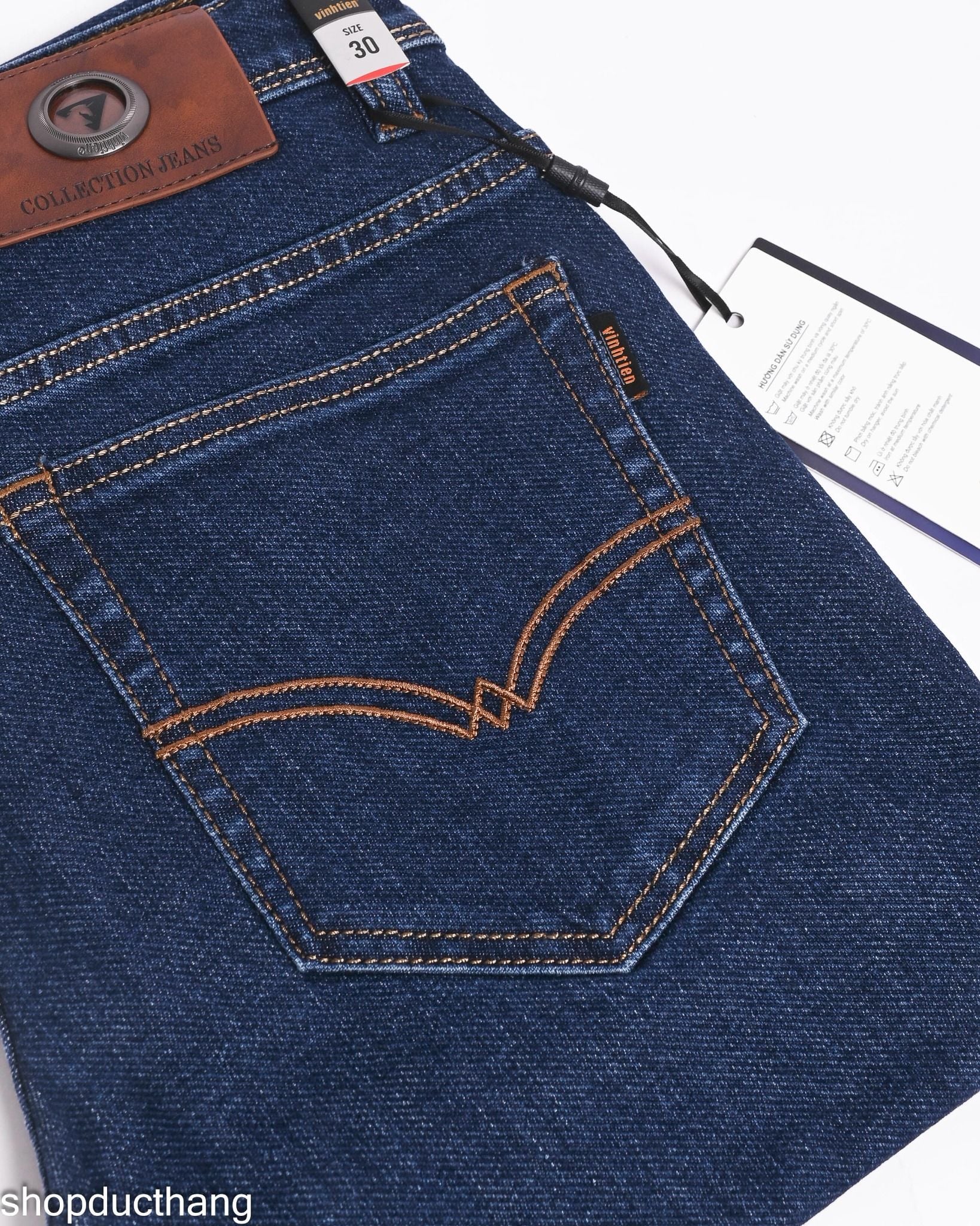  Quần Jeans Cotton Vĩnh Tiến Cao Cấp 