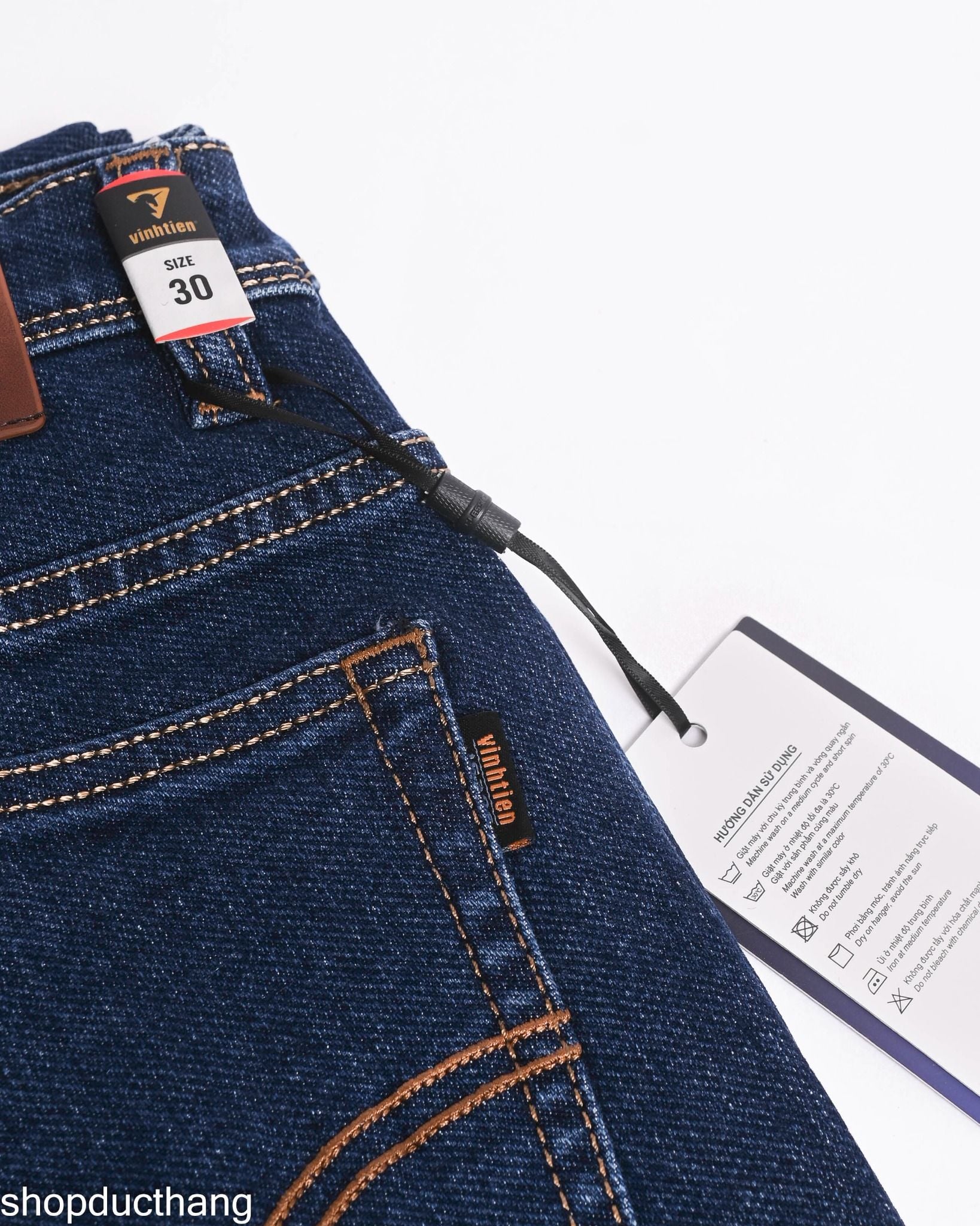  Quần Jeans Cotton Vĩnh Tiến Cao Cấp 