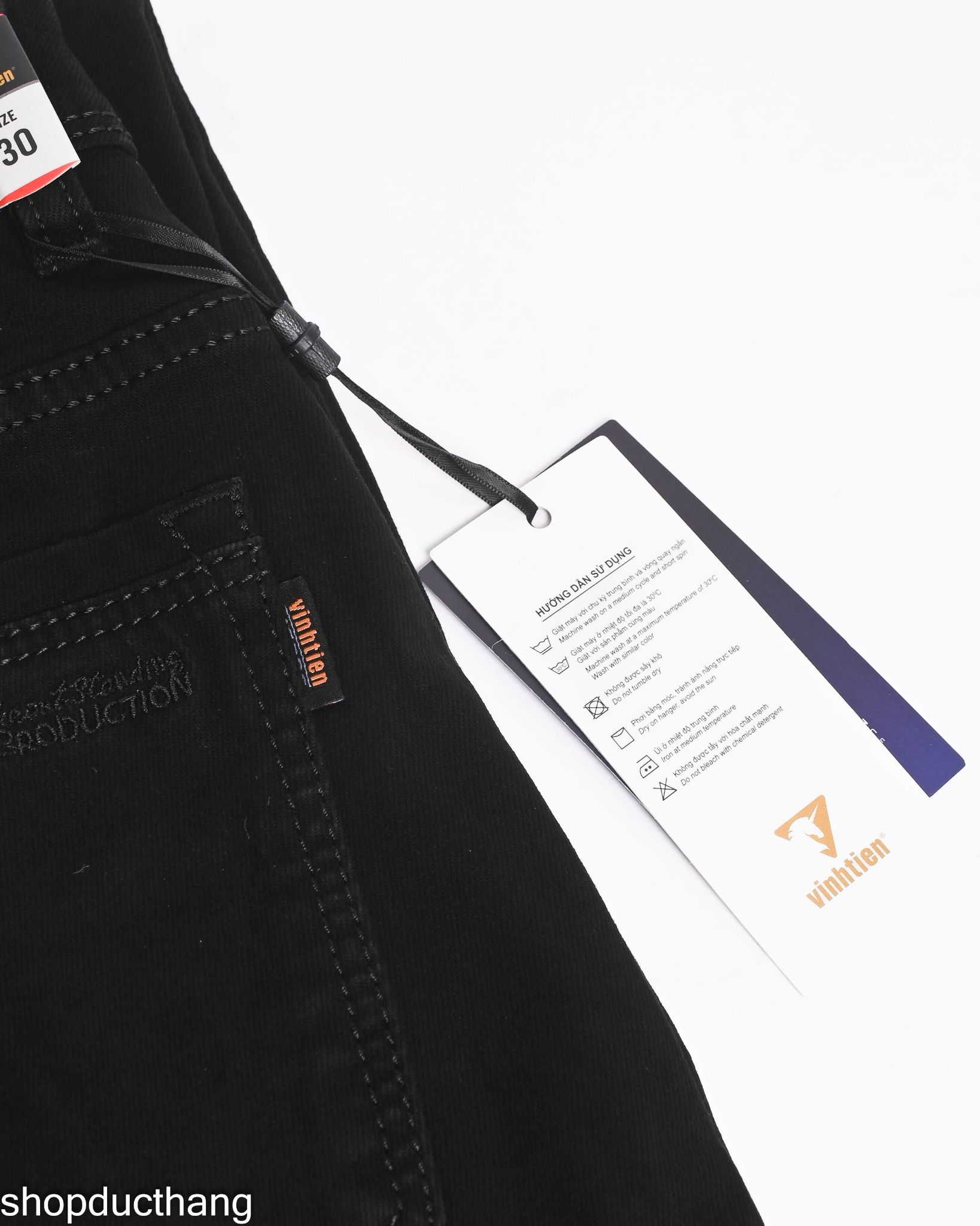  Quần Jeans Cotton Vĩnh Tiến Cao Cấp 