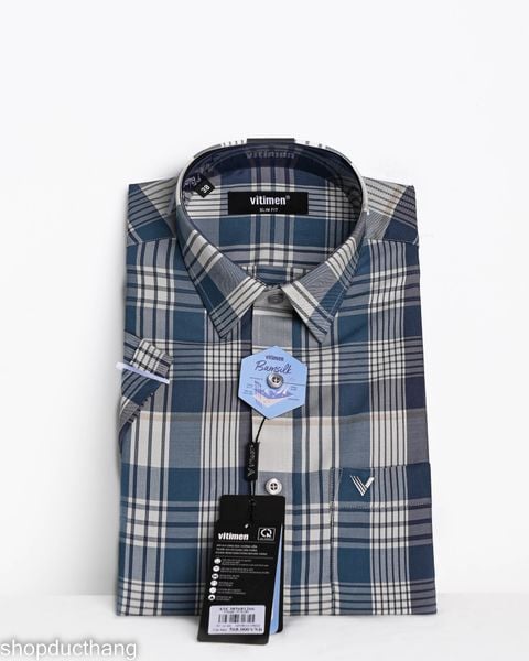  Áo sơ mi Vitimen tay ngắn 