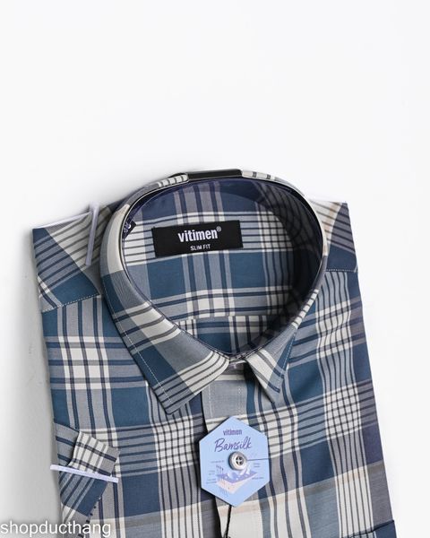  Áo sơ mi Vitimen tay ngắn 