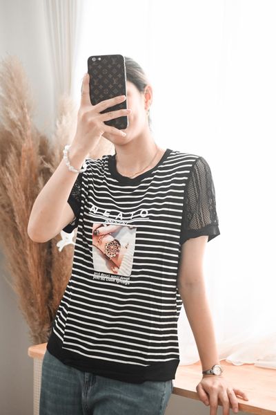  Áo thun sọc kiểu 