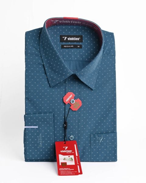  Áo sơ mi vĩnh tiến tay dài 